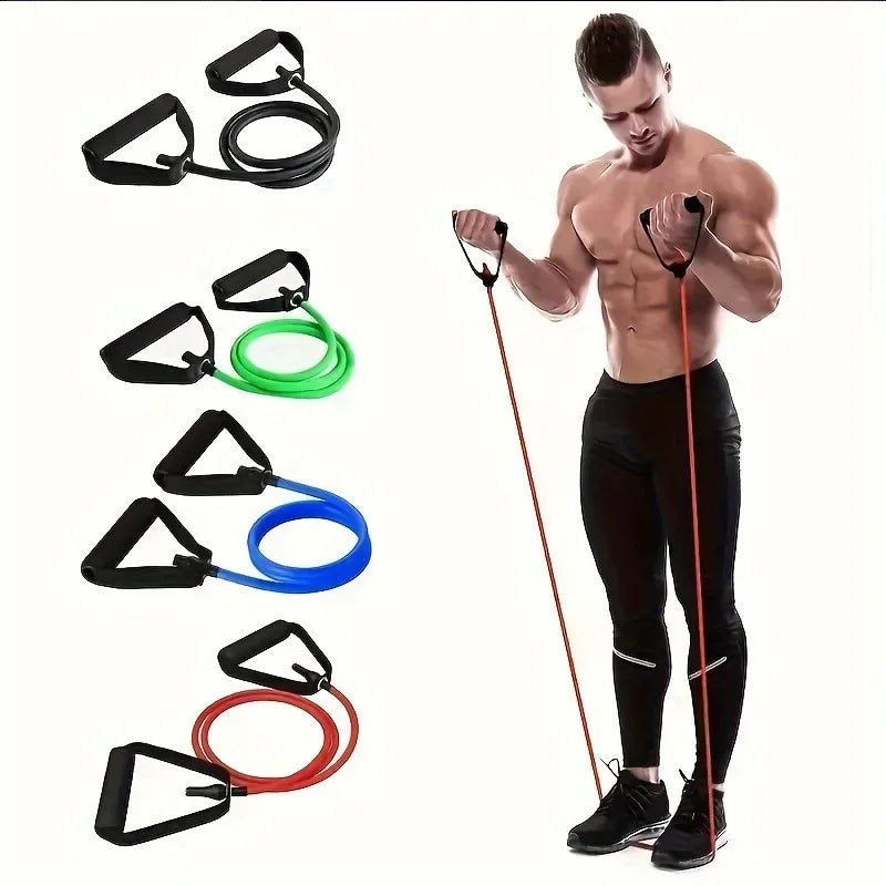 5 Levels Resistance Bands With Handles