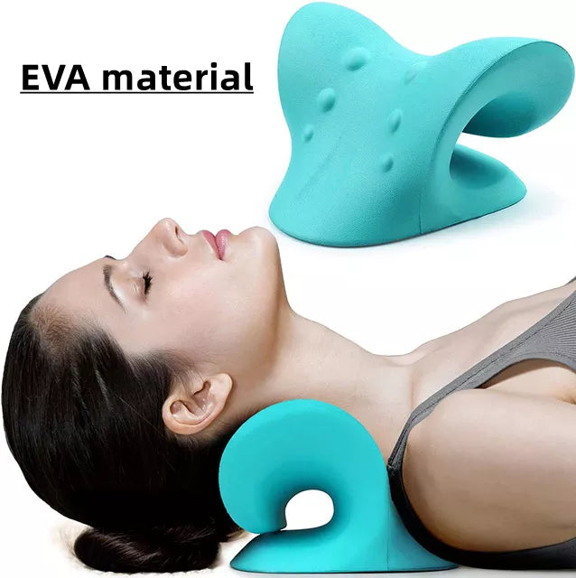 Cervical Traction Device Pillow for Pain Relief Cervical Spine Alignment