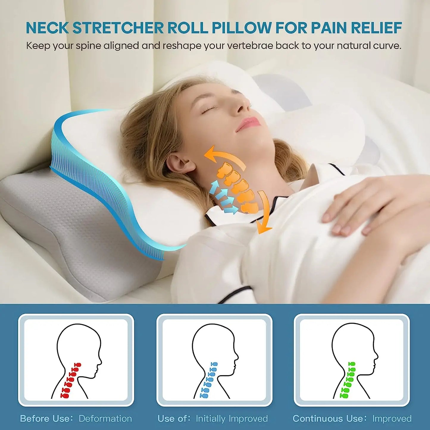 Orthopedic Cervical Neck Pillow